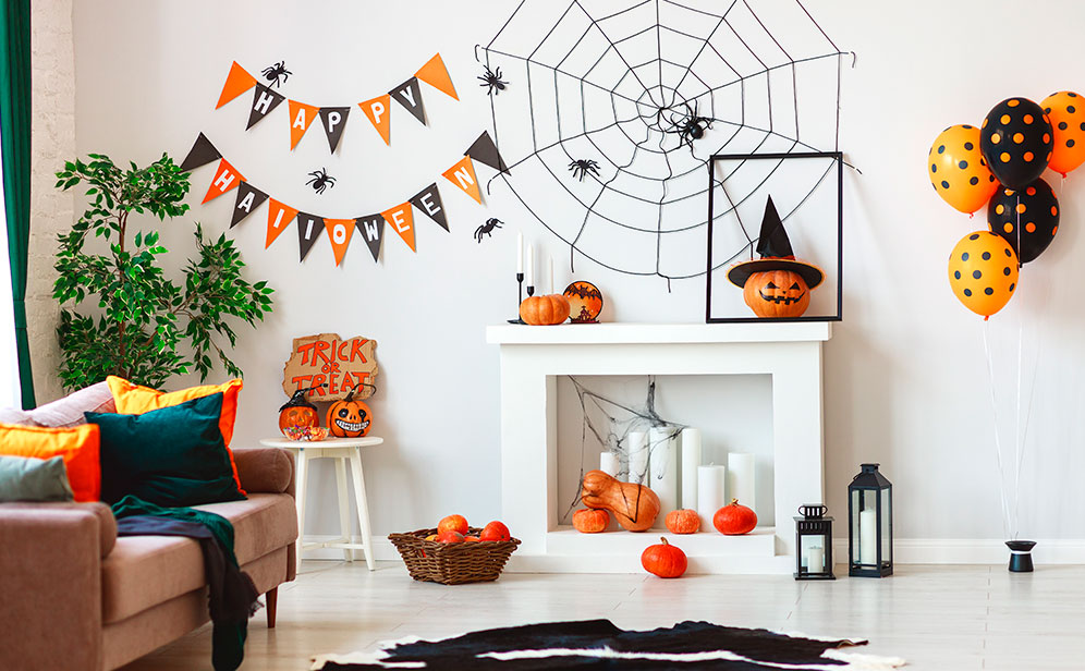 Excavación Complacer orificio de soplado 7 Ideas para decorar la casa en Halloween - Blog Culmia