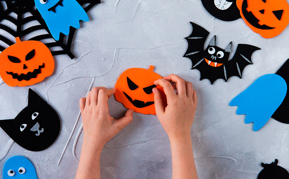 ideas para decorar casa en halloween reciclando