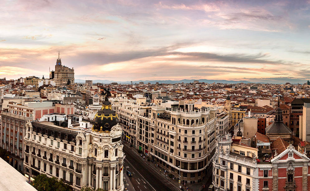 vivir en una gran ciudad como Madrid