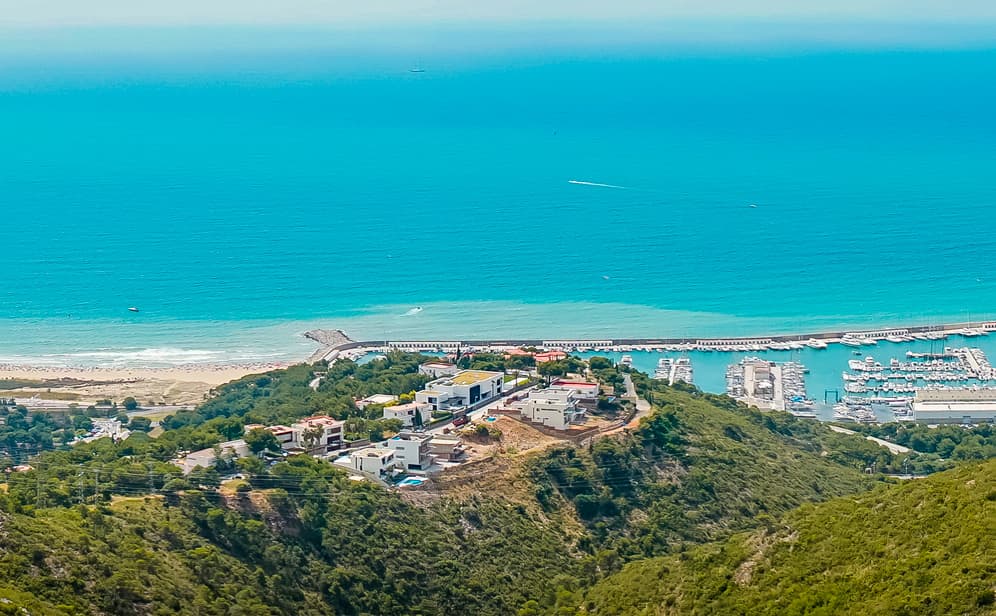 playa de la ribera en sitges