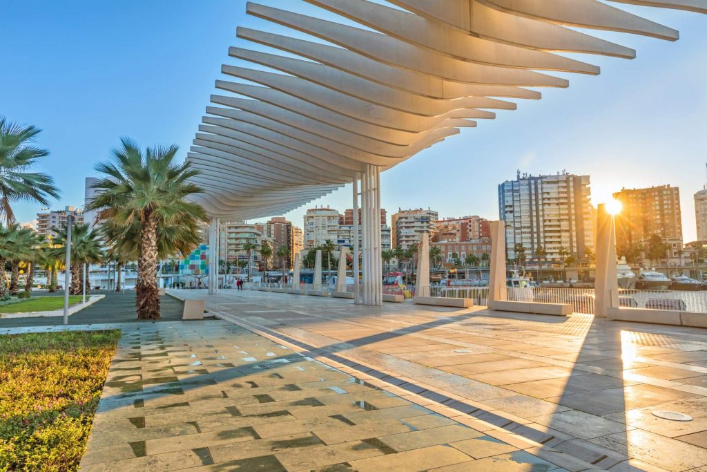 El muelle uno de Málaga