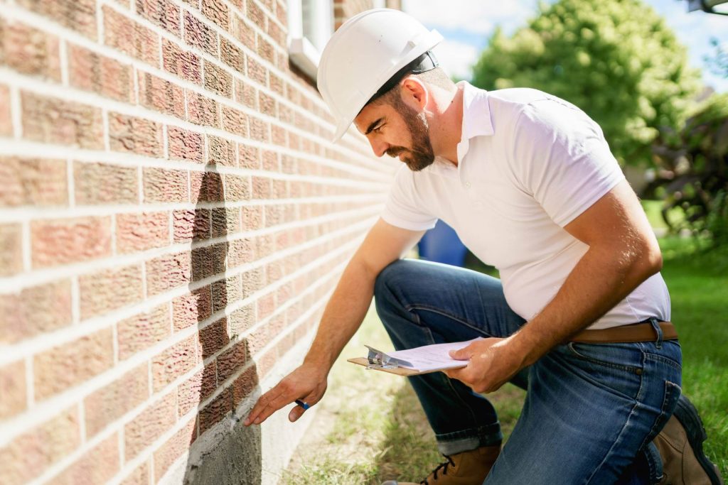 Trabajador en una obra nueva