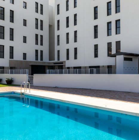 Zonas Comunes de la nueva promoción de viviendas Rocafort Gardens
