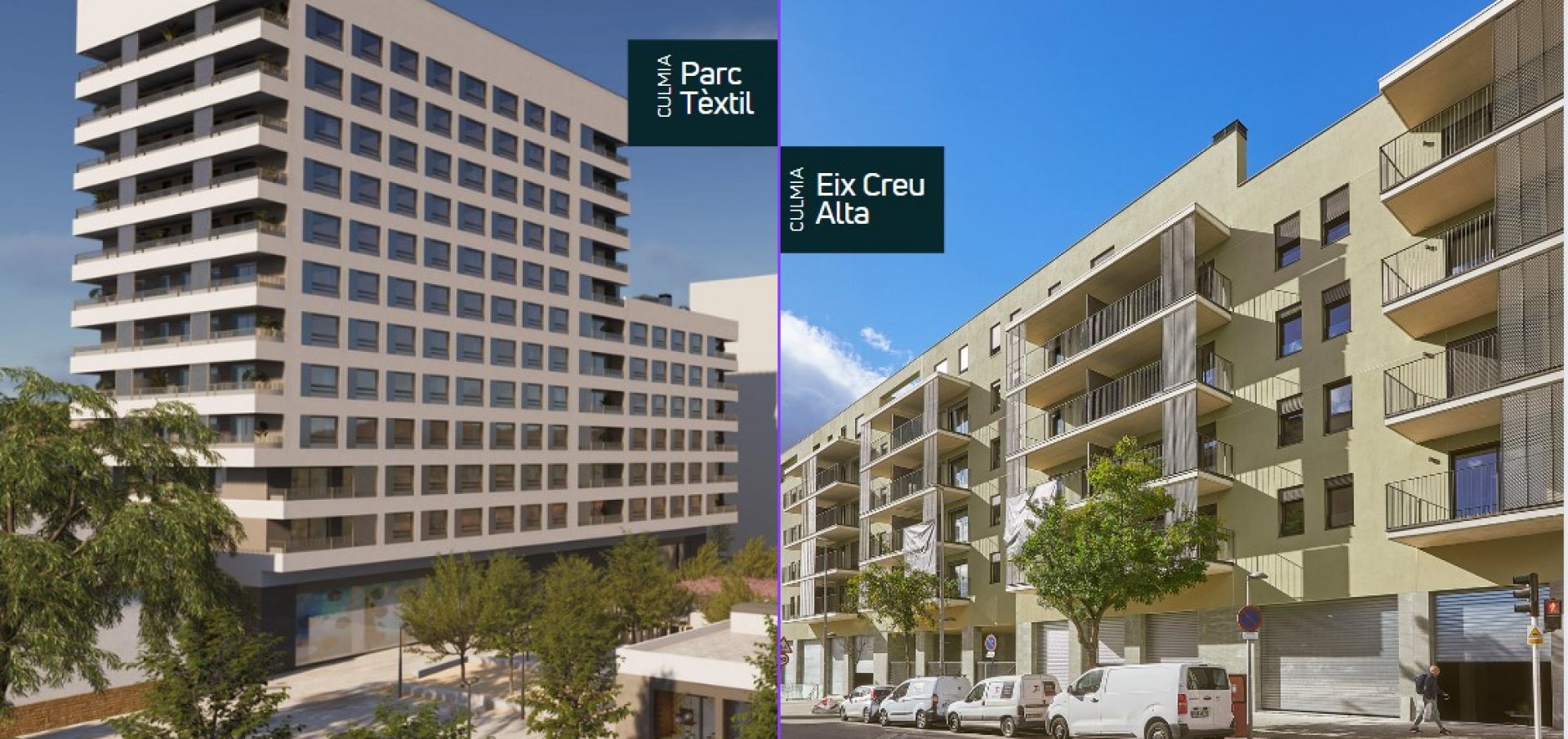 Promoción Parc Textil y Eix Creu Alta