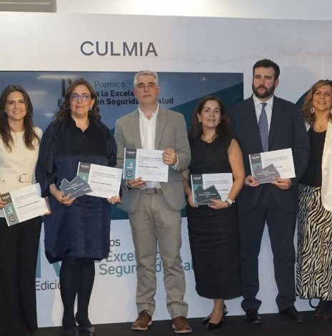 Culmia celebra por cuarto año  consecutivo sus premios a la  Excelencia en la Seguridad y Salud
