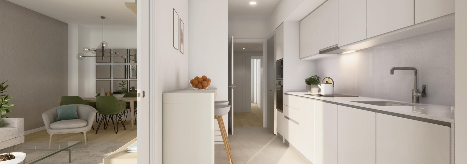Cocina cerrada en Barcelona