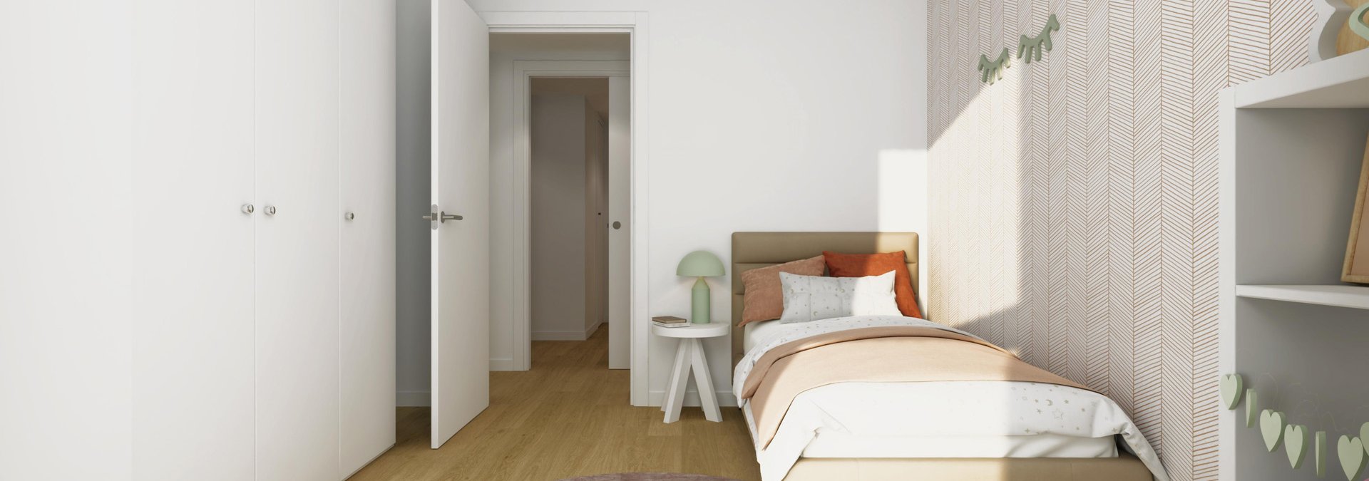 Dormitorio niños en Barcelona