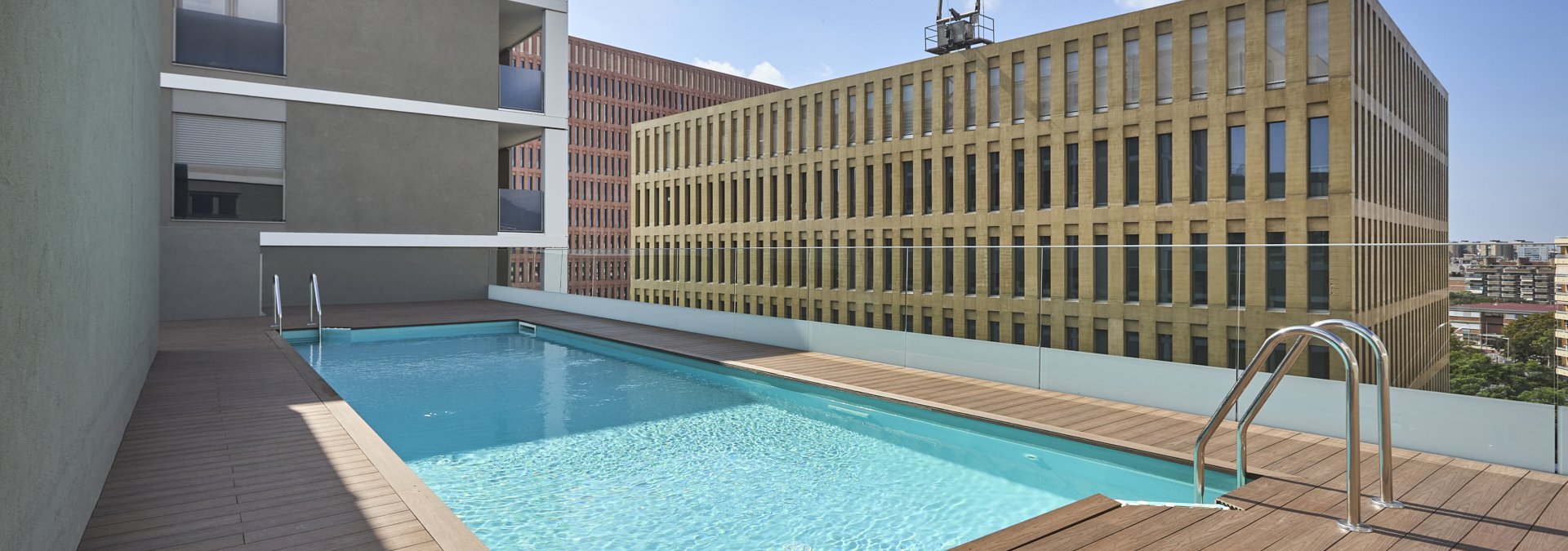 Piscina azotea
