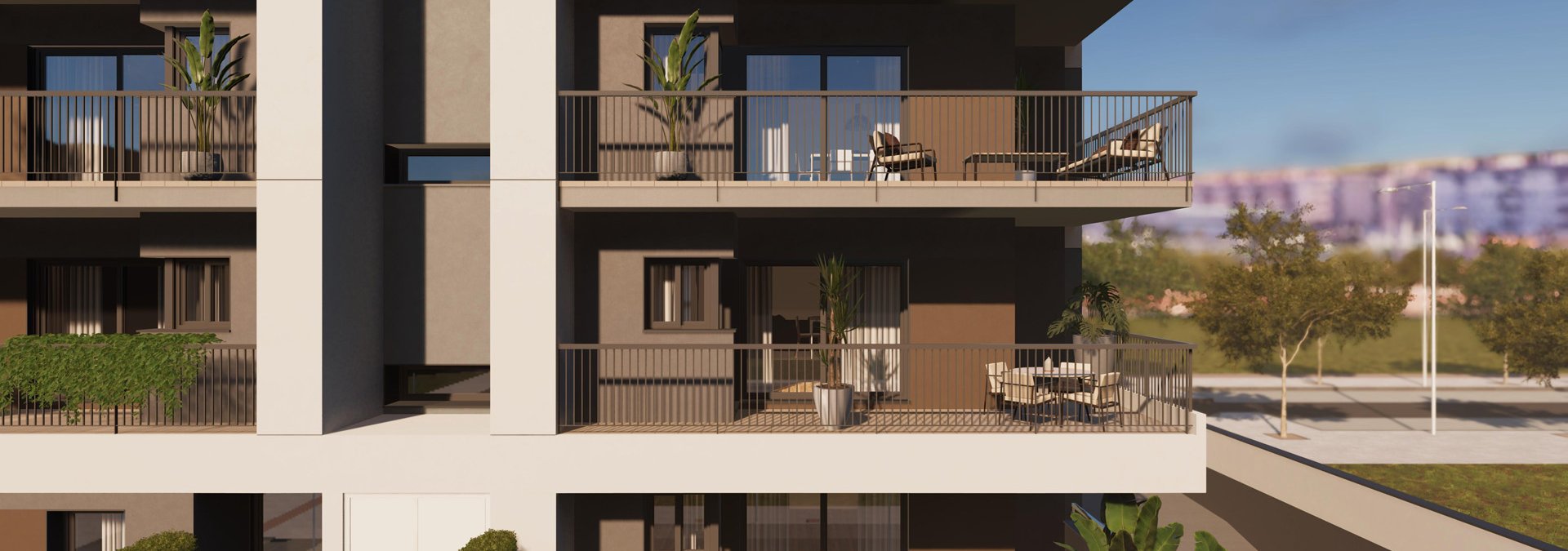Viviendas con terraza Culmia Azahara Poniente