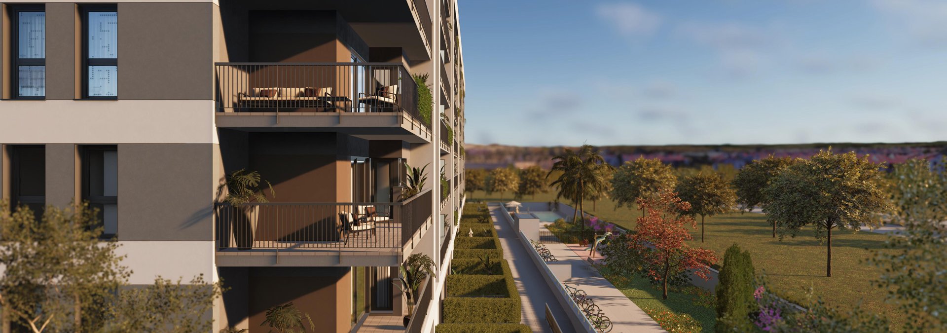 Obra nueva en Córdoba con terraza