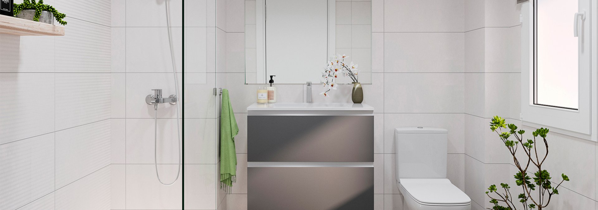 Baño secundario Culmia Matxitxako Bidea