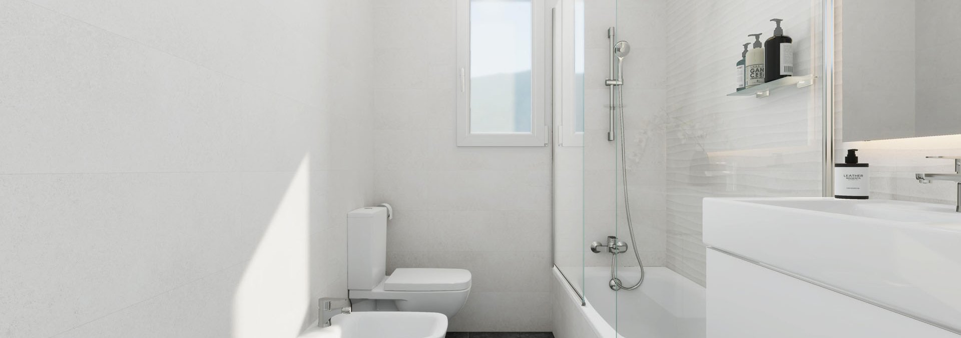 obra nueva Bermeo baños