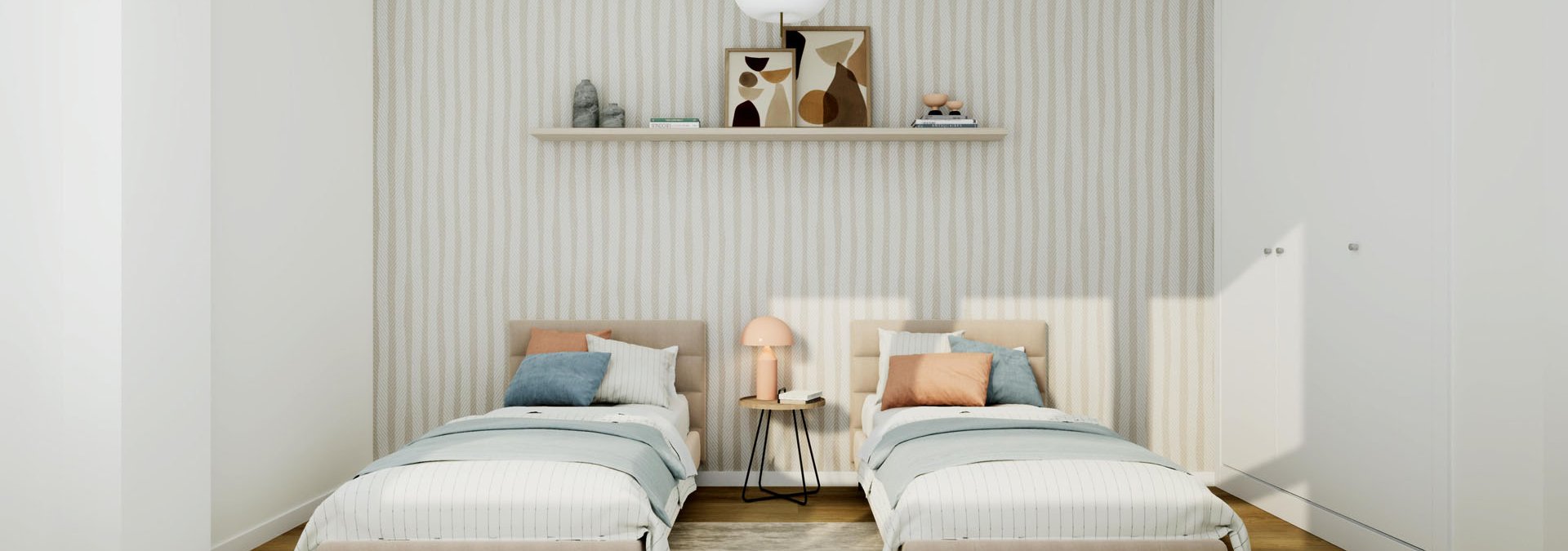 Dormitorio dos camas Matxitxako Bidea