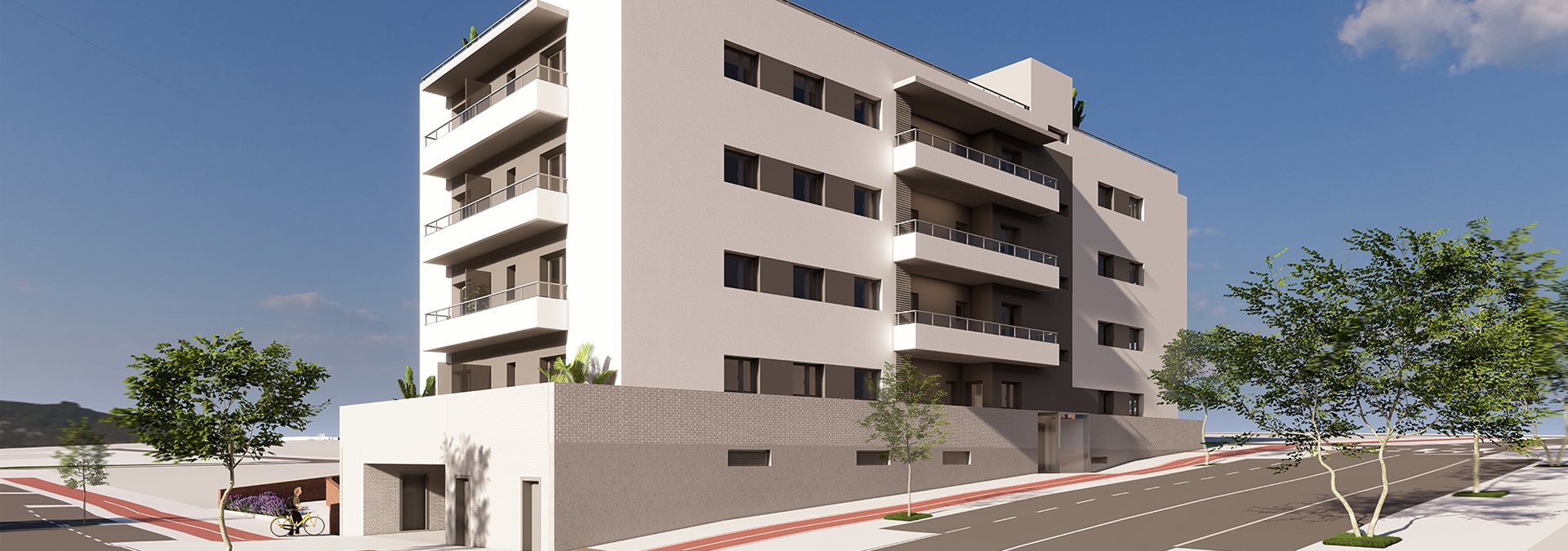 obra nueva en bermeo con terraza y vistas