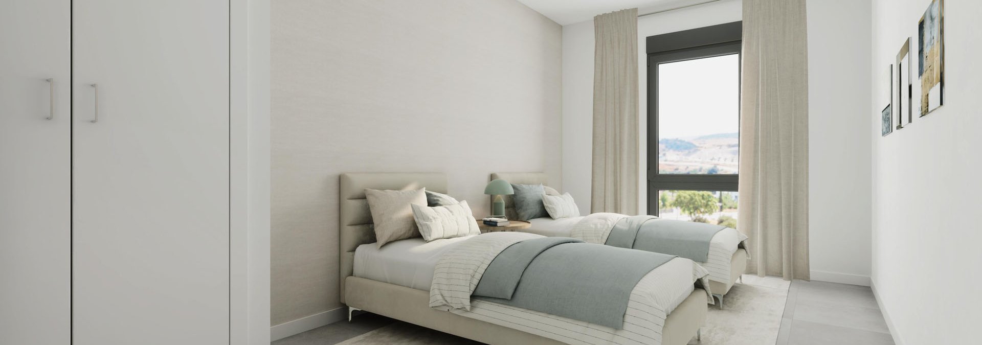 Dormitorio luminoso Culmia Sunset Bay Estepona