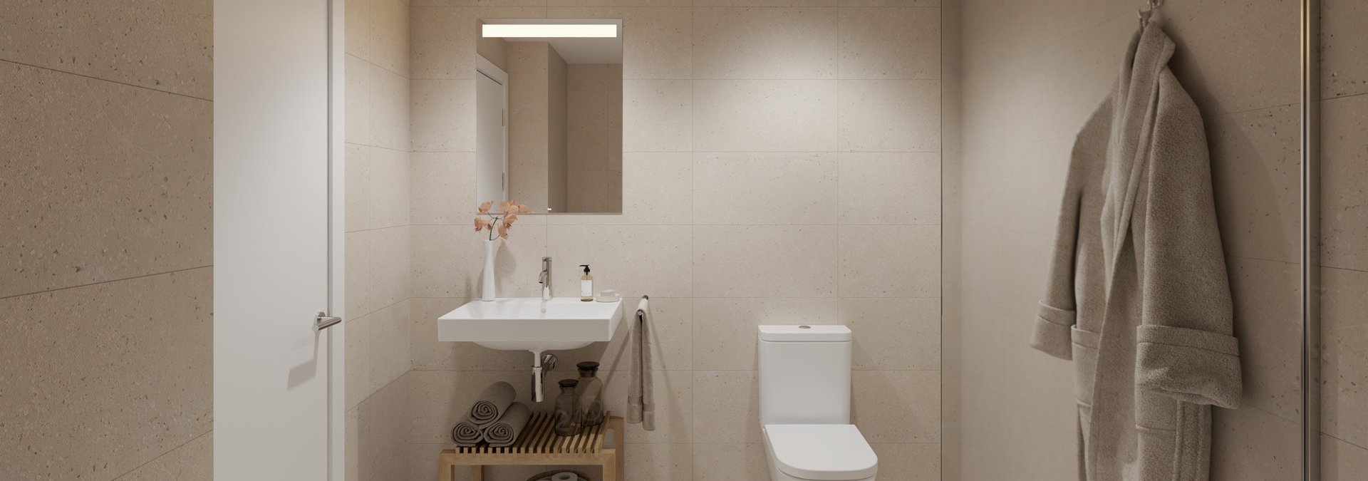 Baño principal Portonovo