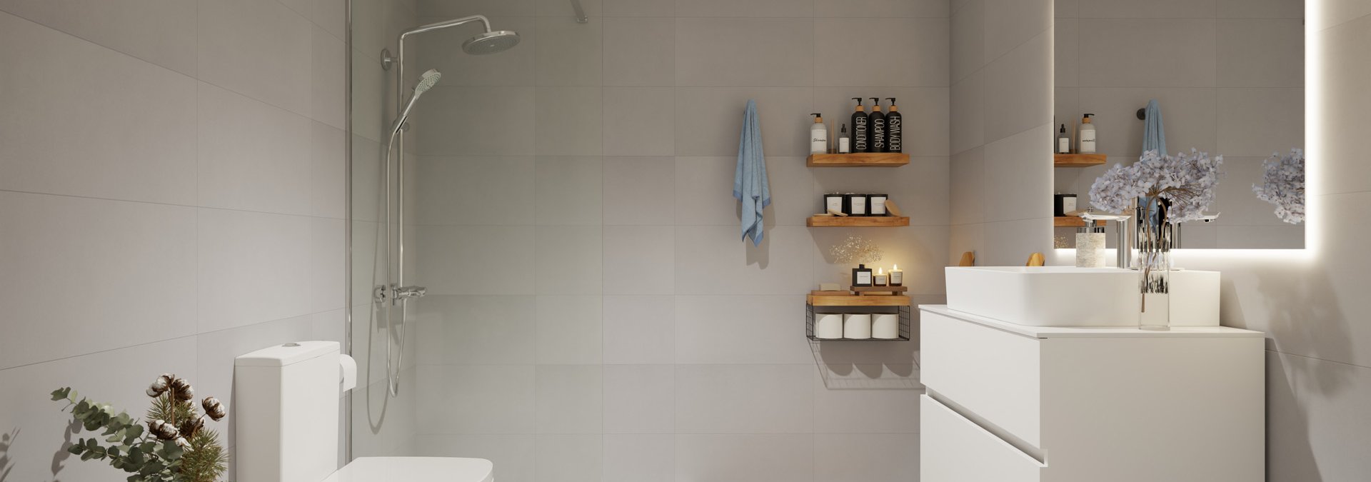 Baño común Port Montjuic
