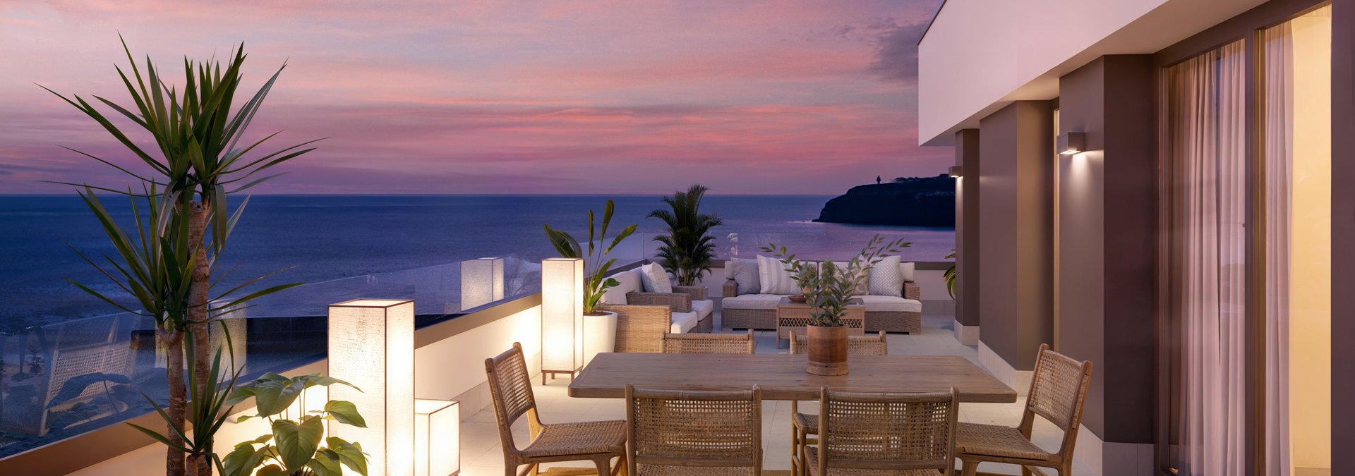 Terraza ático viviendas Arbeyal IV