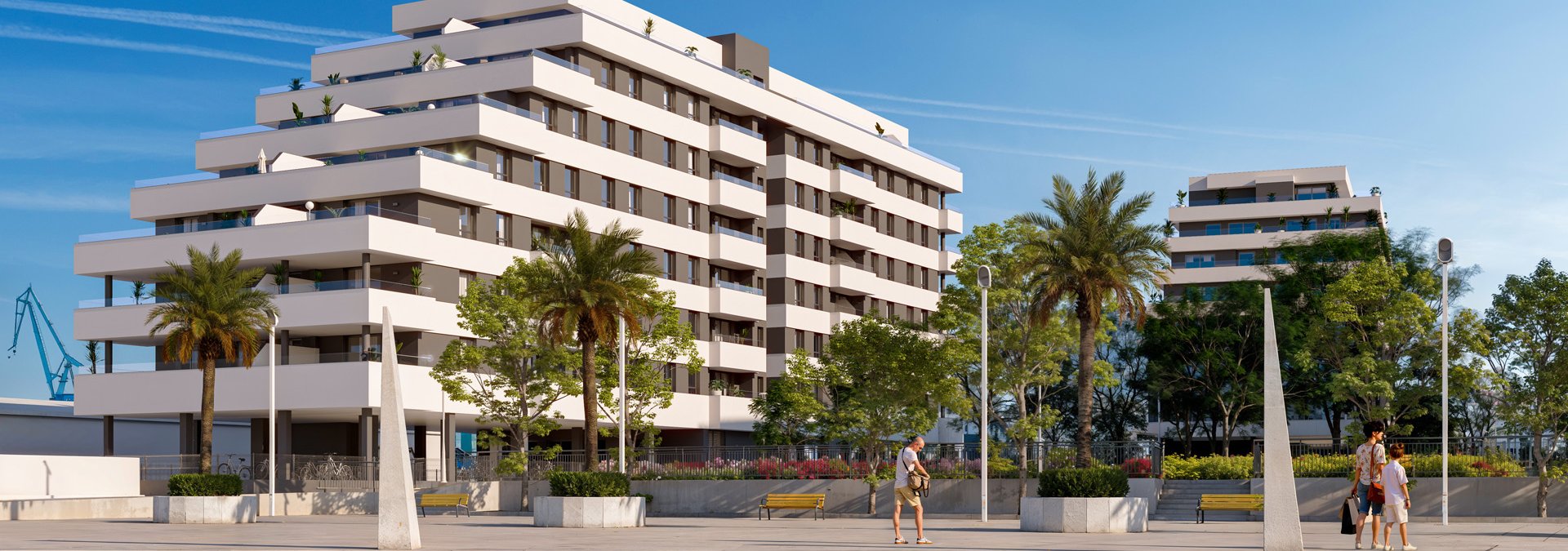 Primera línea de playa viviendas