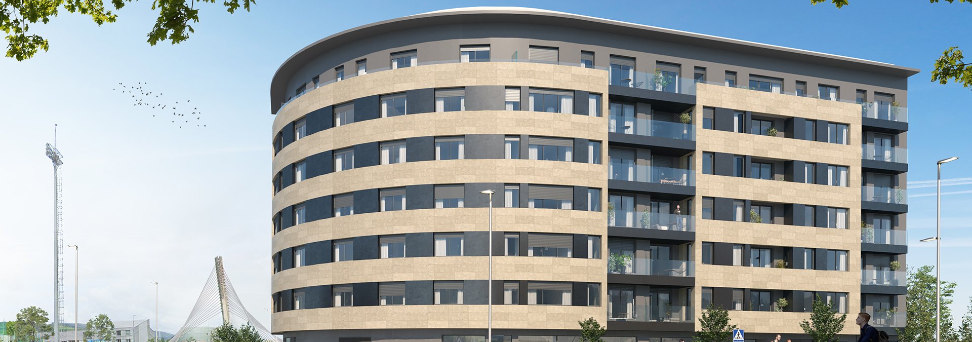 Exterior viviendas Pontevedra