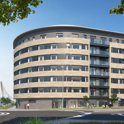 Exterior viviendas Pontevedra