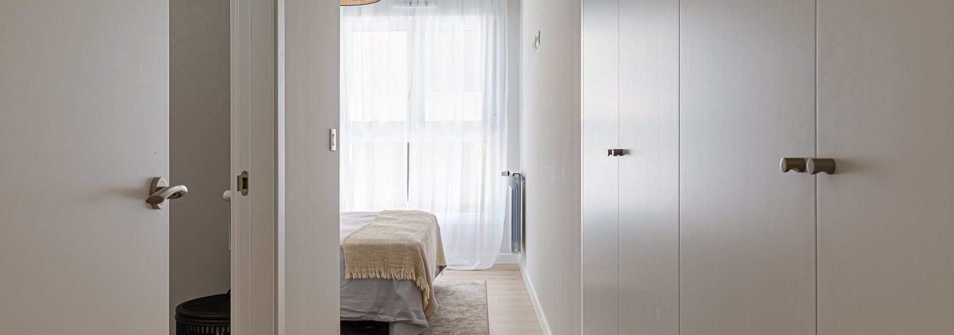 Entrada dormitorio principal Culmia Aritzatxu Berdea