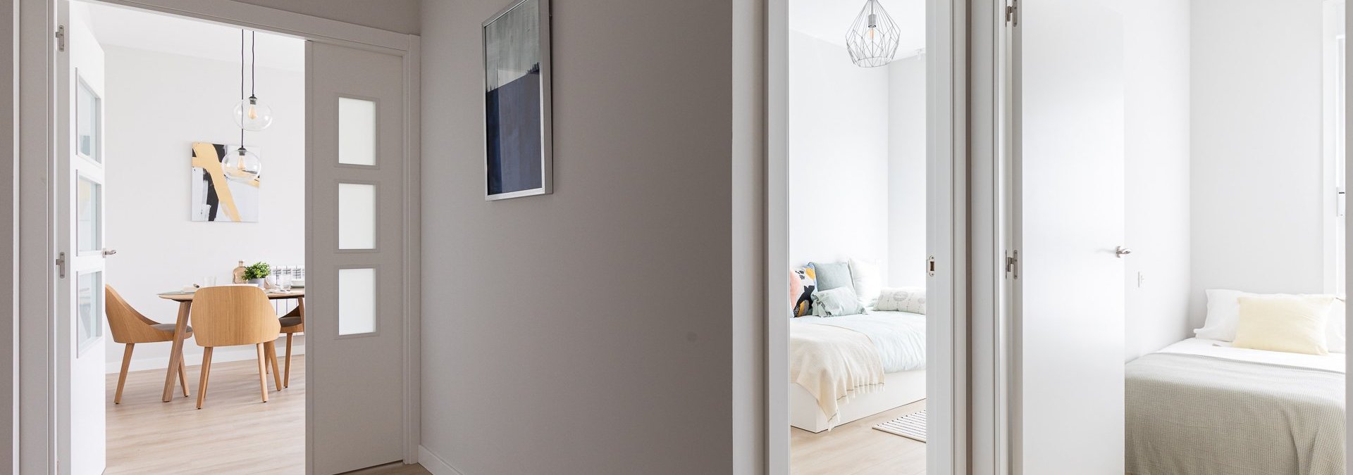 Entrada vivienda Culmia Aritzatxu Berdea