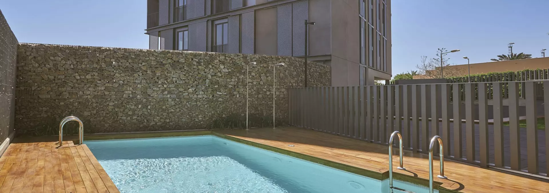 Obra nueva con piscina Sarrià