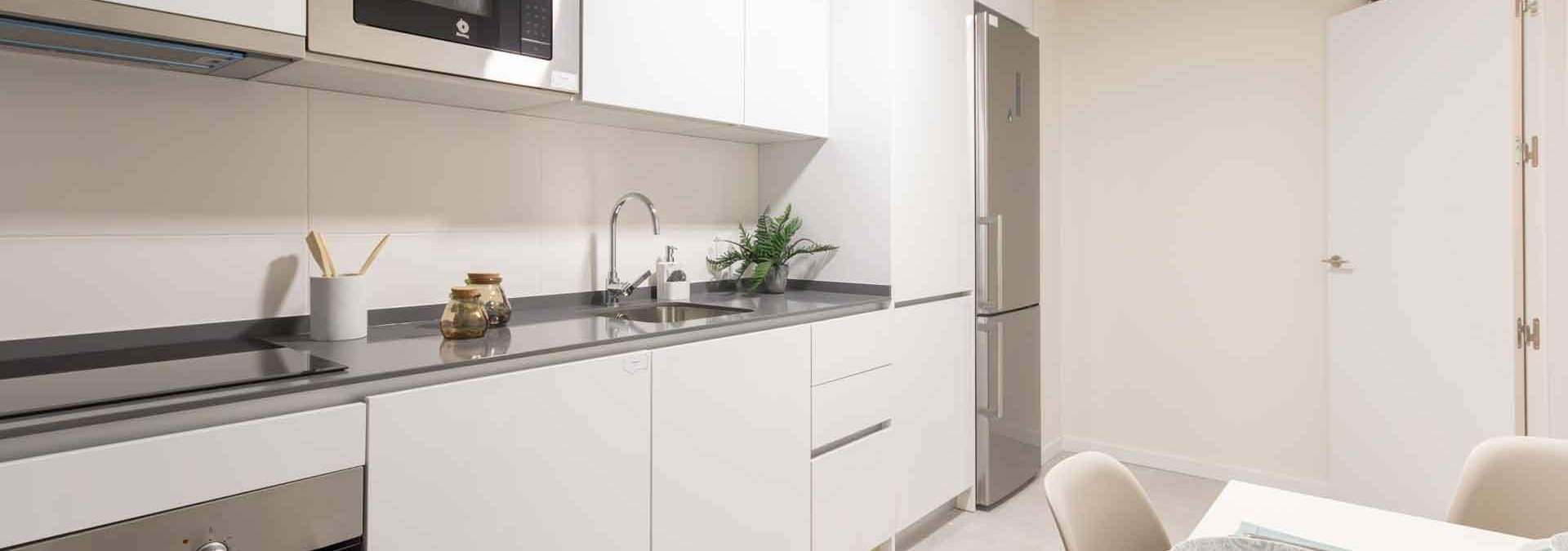 Amplias cocinas viviendas obras nueva Sevilla