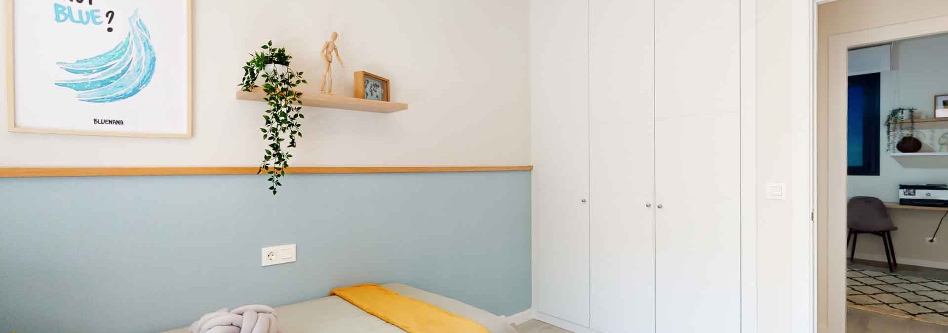 Dormitorio secundario con armarios Ciencias Park