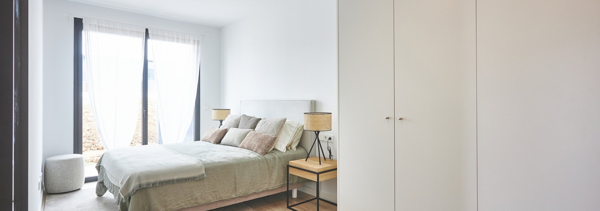 Dormitorio principal en CULMIA Egretta Plana en Sitges