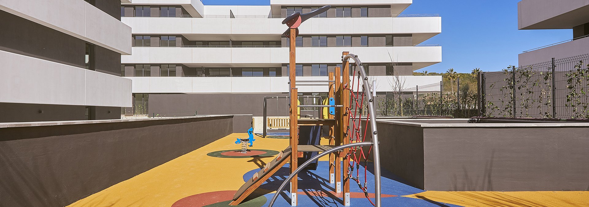 viviendas obra nueva zonas comunes sitges