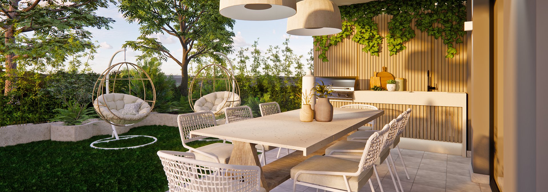 patio Egretta Plana