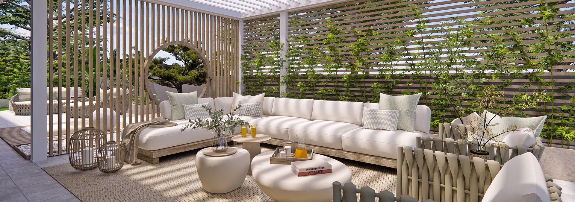 viviendas obra nueva con patio privado