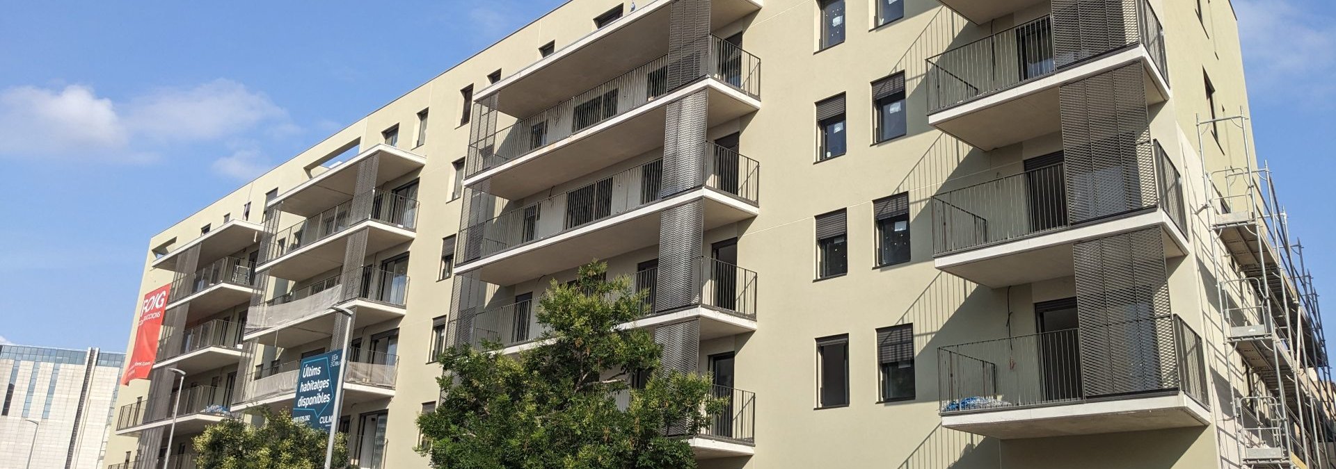 Viviendas con amplias terrazas Sabadell