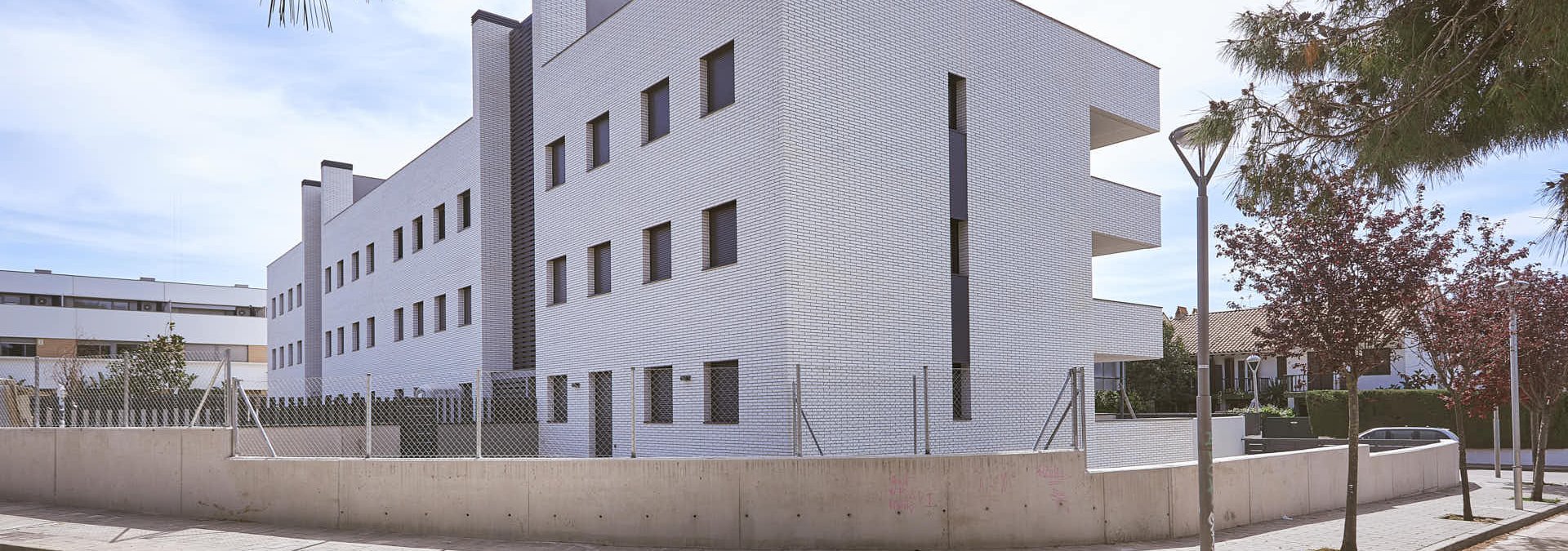 exterior viviendas sitges promocion lanius