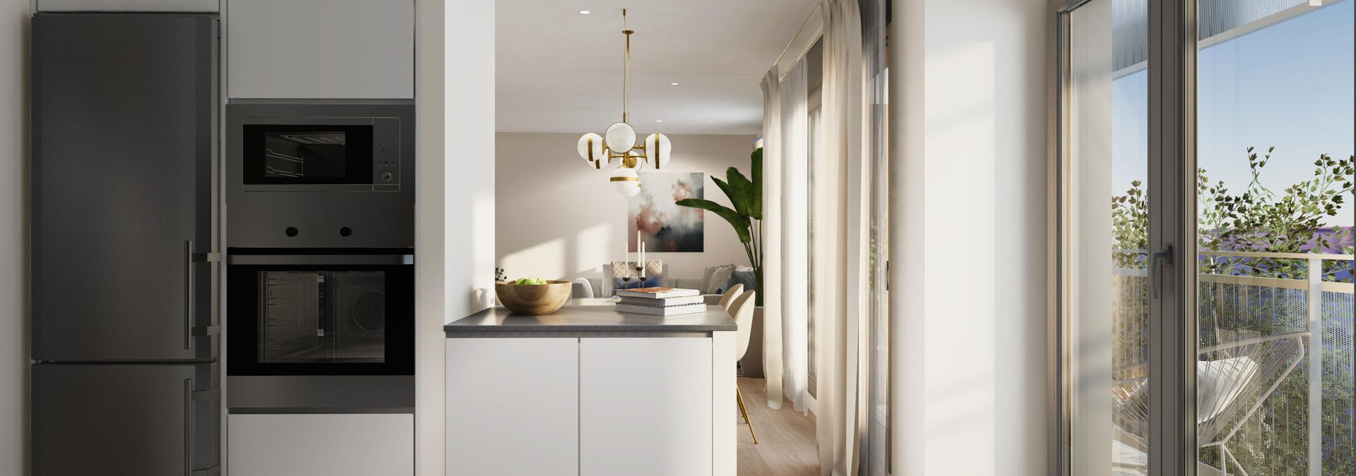 Cocina y salón Culmia Odelania Huelva