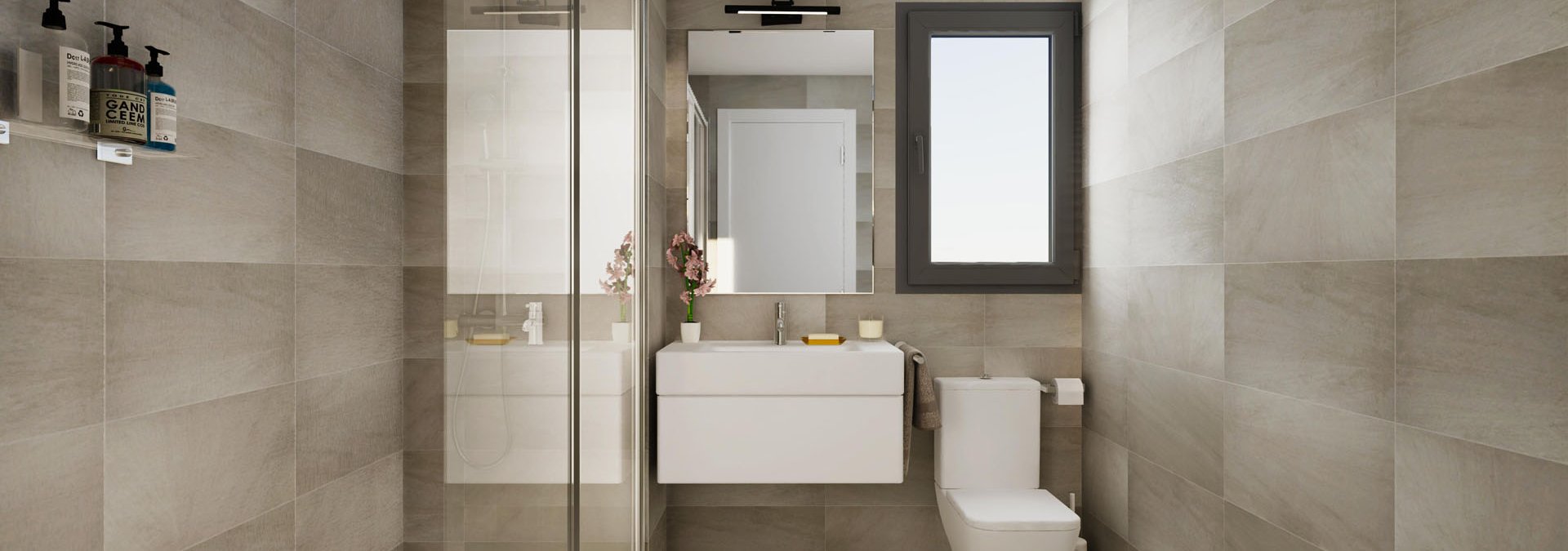 Baño dormitorio principal Culmia Odelania Huelva