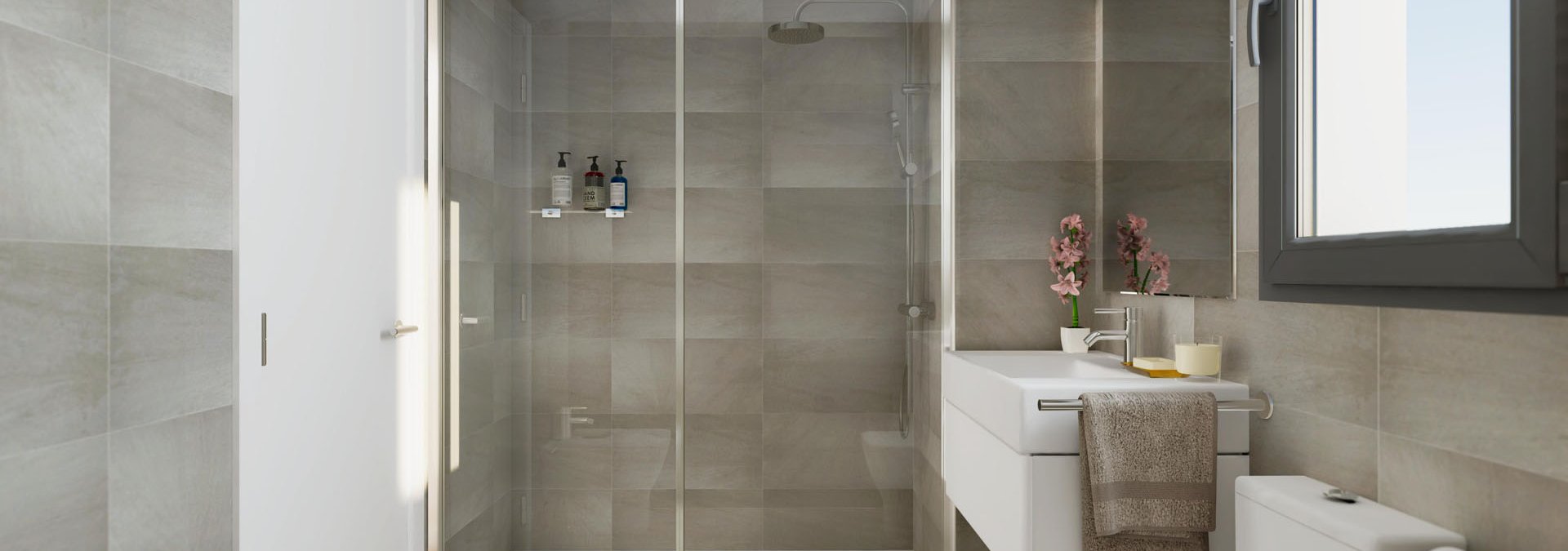 Baño secundario Culmia Odelania Huelva
