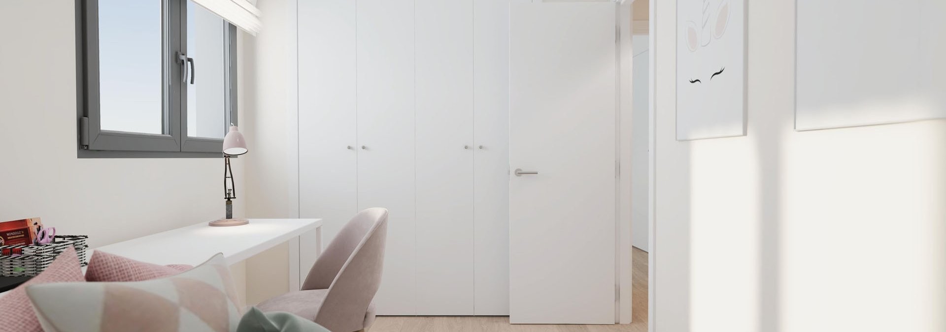 Amplios dormitorios infantiles obra nueva Huelva