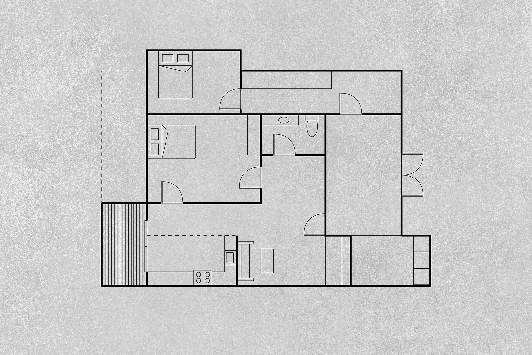 Plano de una vivienda