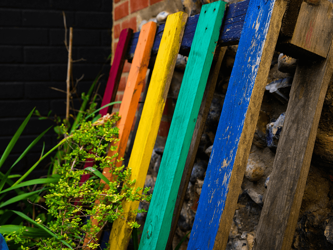 10 ideas para reciclar en casa y cuidar el medio ambiente 6 Palé reciclado