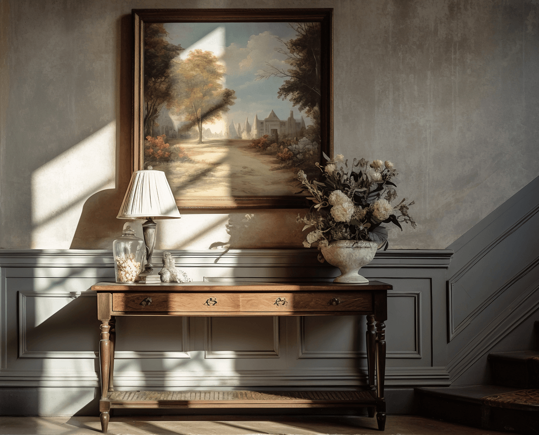 home entryway with modern furnishing design 1