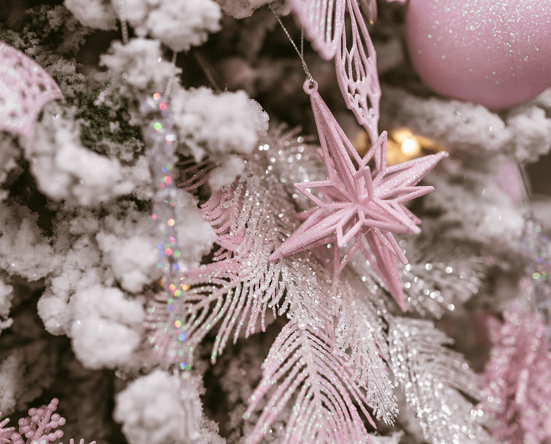 different object toy gifts hanging decorated christmas tree