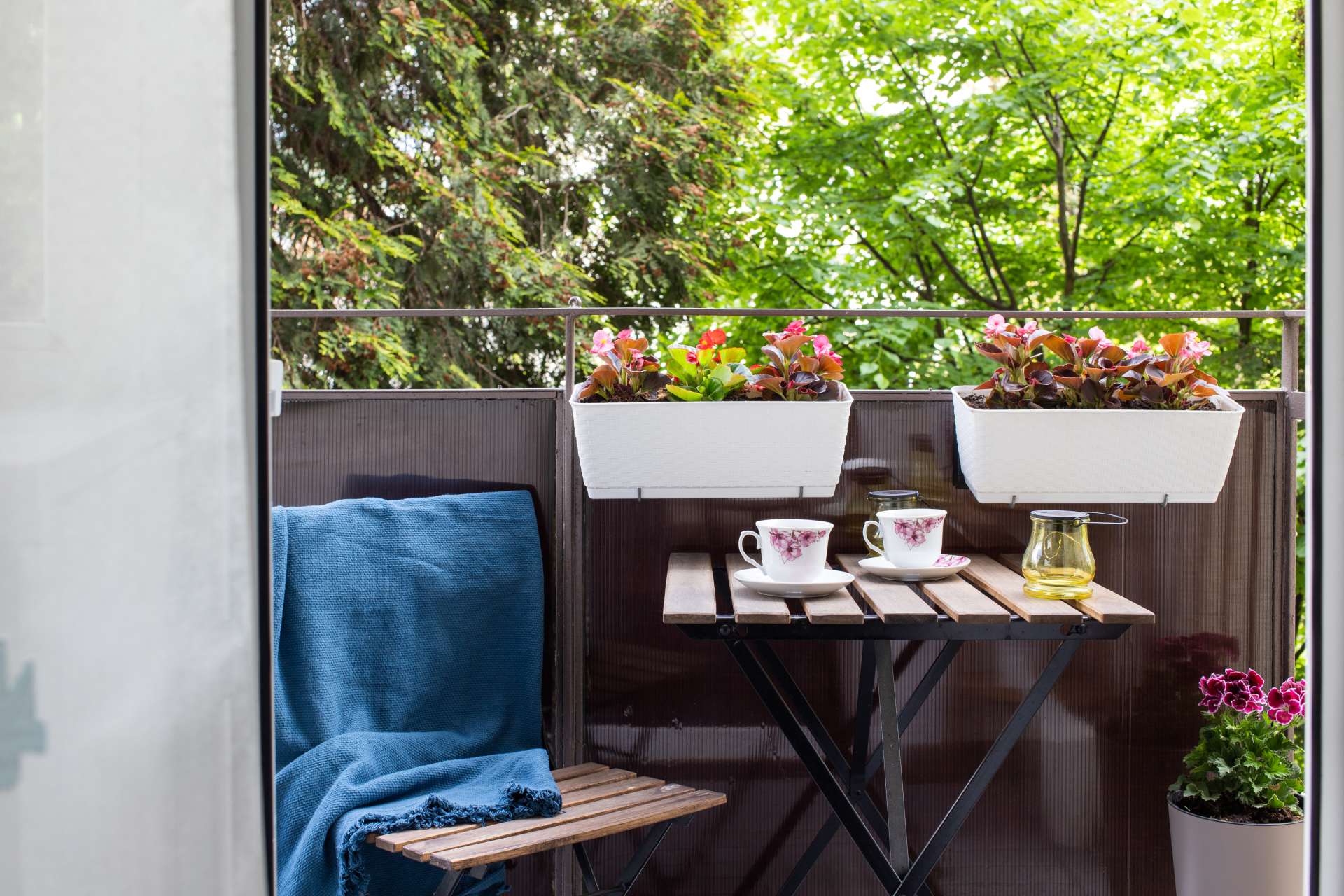 Cómo organizar una terraza pequeña