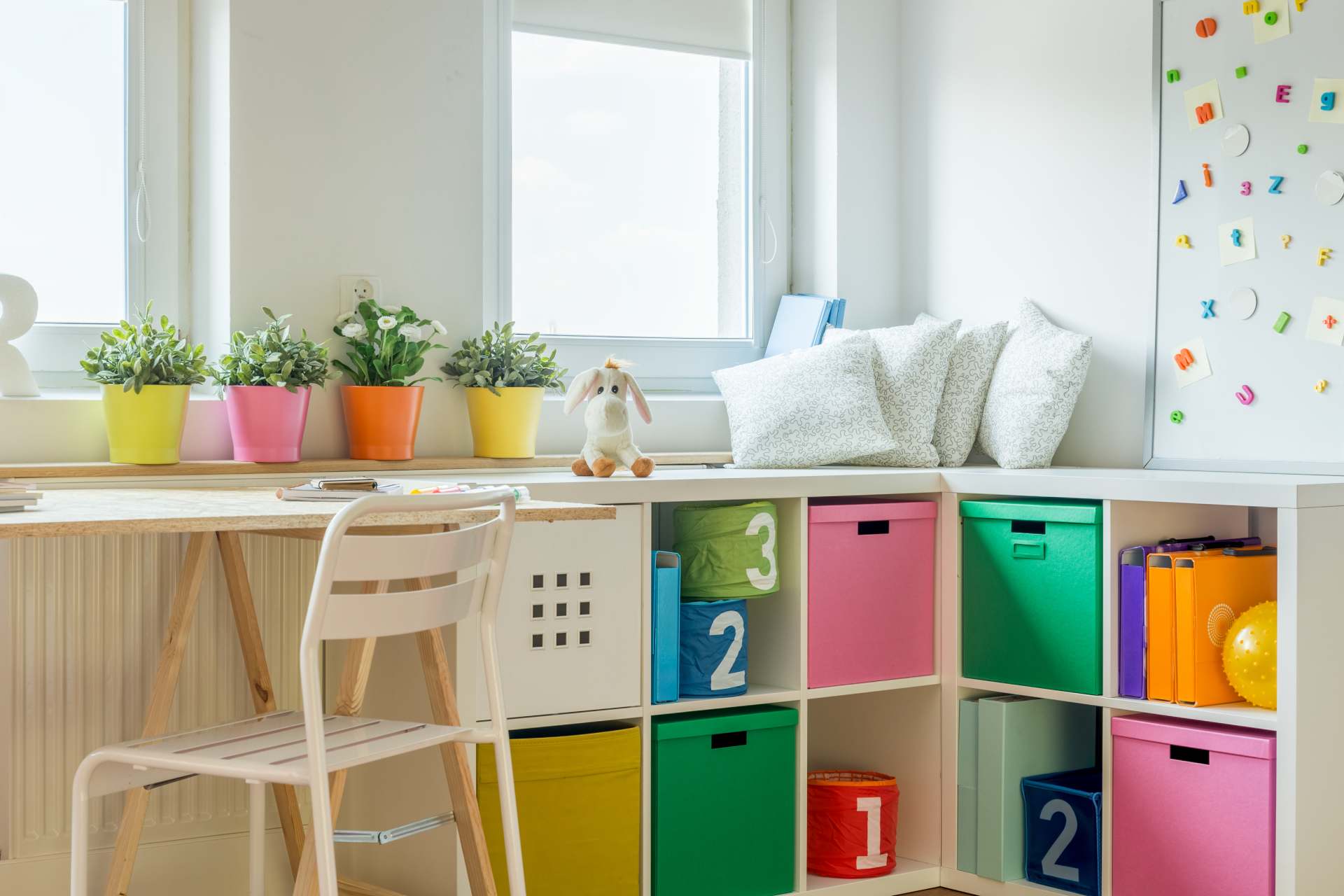 Recomendaciones para ordenar una habitación infantil pequeña