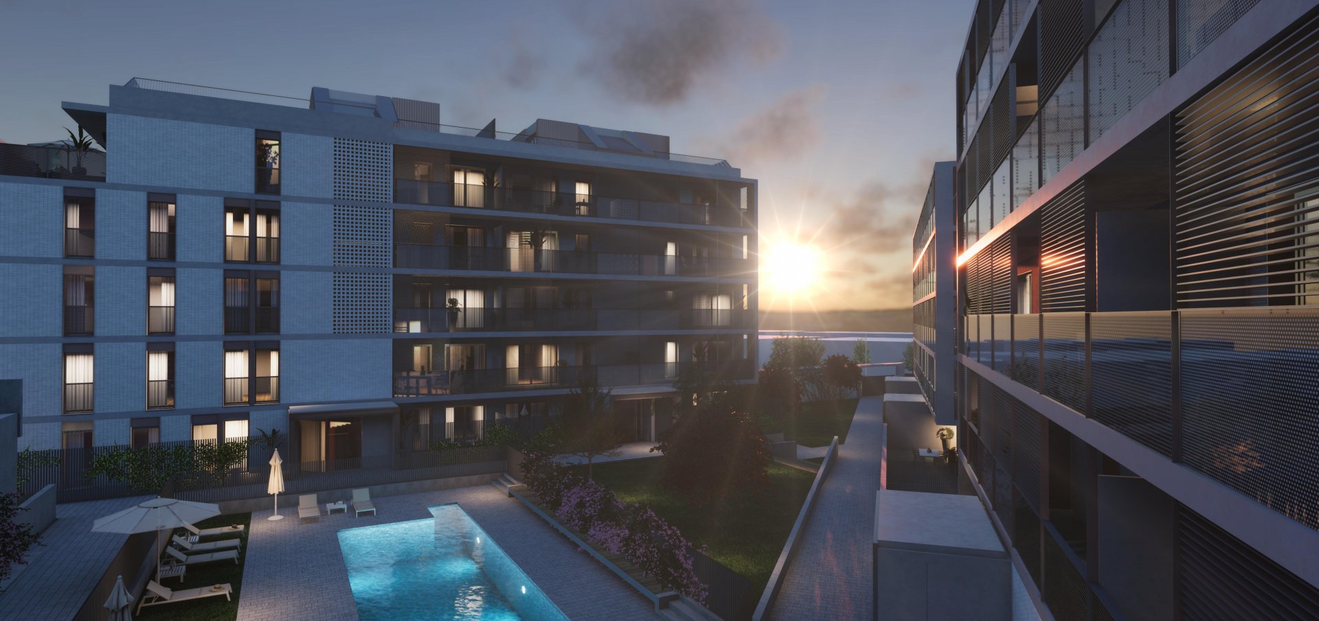 Culmia inicia las obras de su undécima promoción en Sant Cugat del Vallés: Culmia Insider Volpelleres 14 th render exterior 12 hd 1