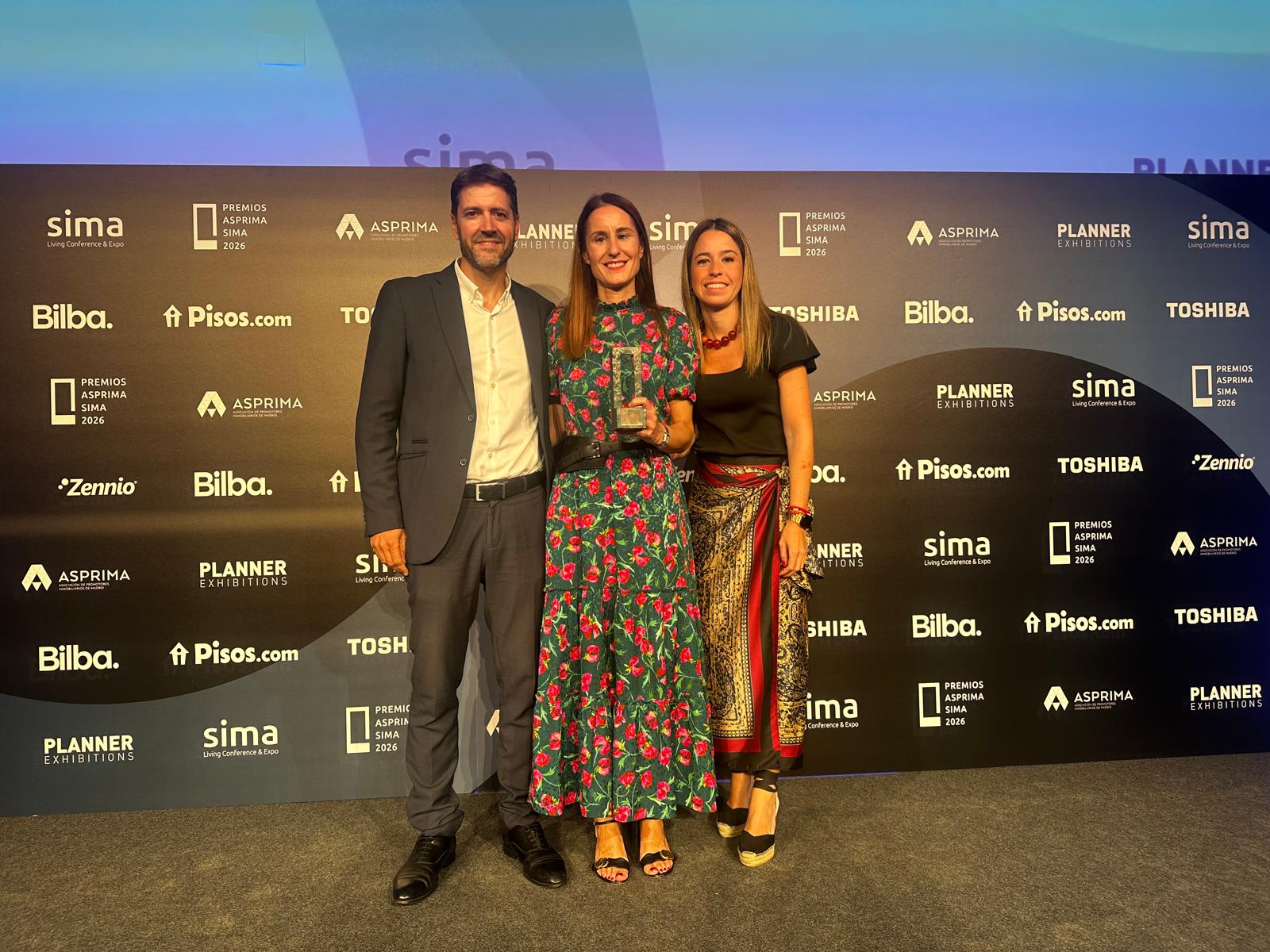 Culmia consolida su liderazgo en marketing inmobiliario con su tercer Premio ASPRIMA-SIMA a la Mejor Campaña de Marketing 6 IMG 5166 1
